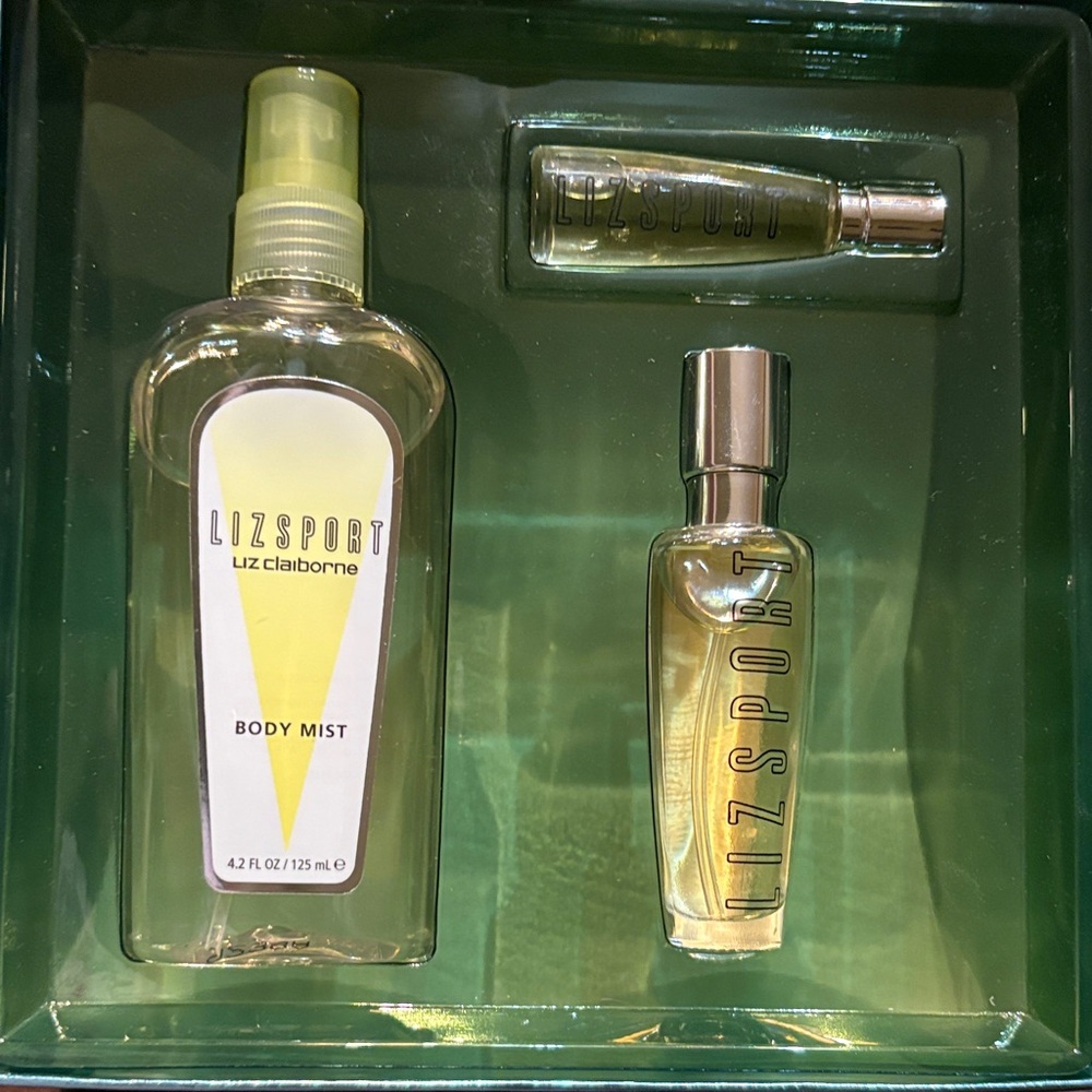 Liz Claiborne LIZSPORT 3-set All Ways fragrance gift in Holographic Star Box